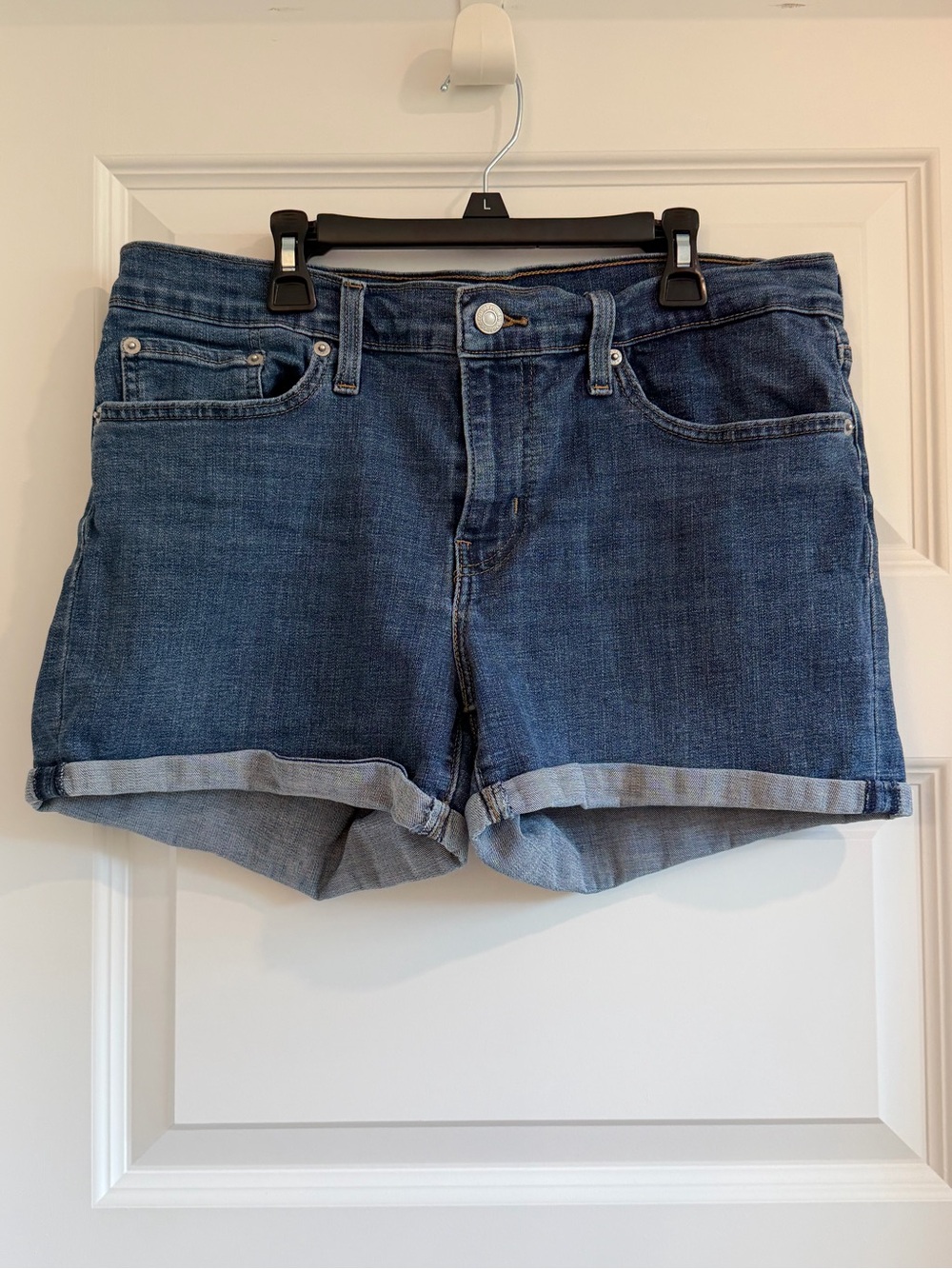 Levi's Mid Length Denim Shorts